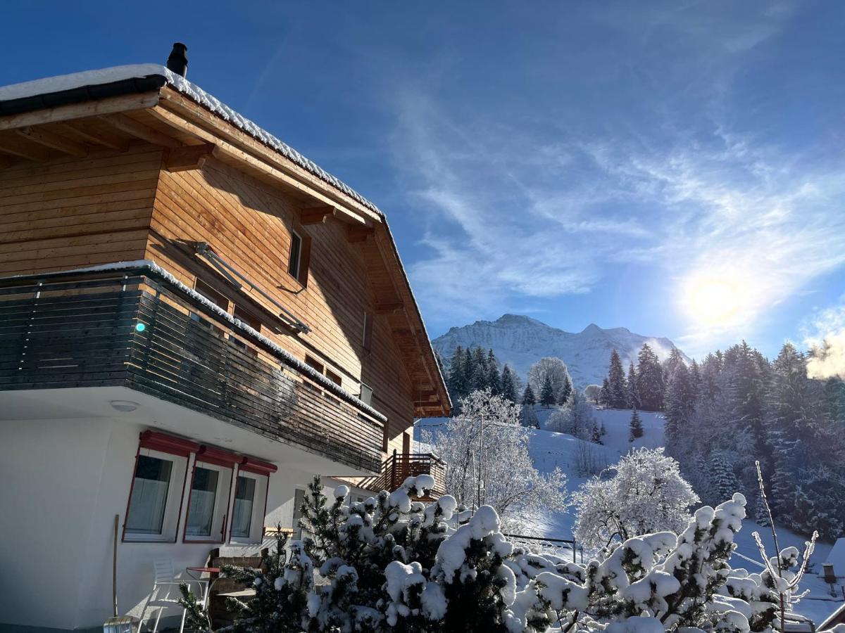 Apartmán Chalet Viola Wengen Exteriér fotografie