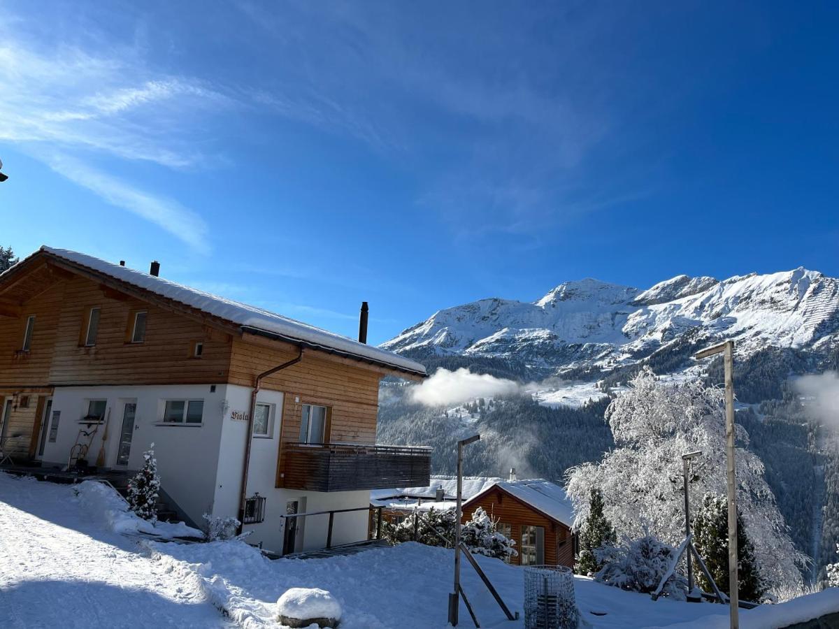 Apartmán Chalet Viola Wengen Exteriér fotografie