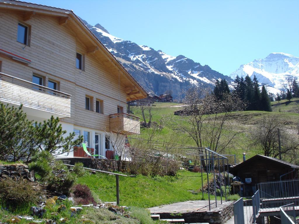 Apartmán Chalet Viola Wengen Exteriér fotografie